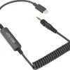 Saramonic UTC-C35 Locking 3.5mm Male to USB Type-C Cable with A-to-D Converter Cable