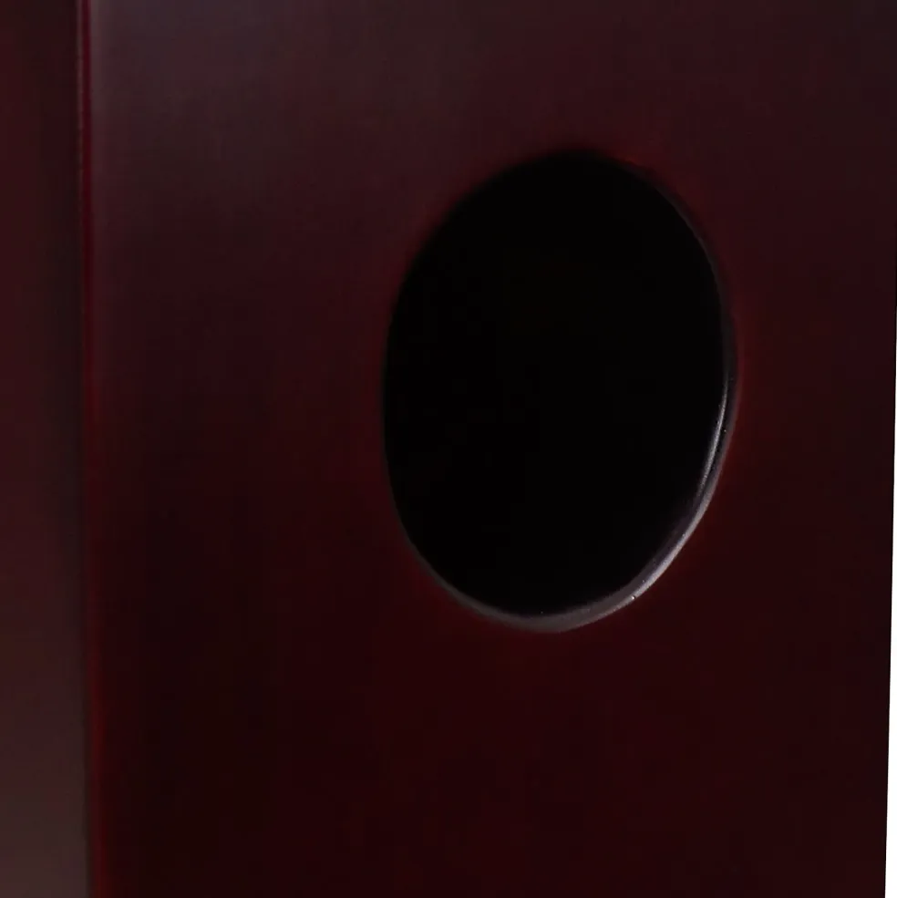 Sawtooth Ebony Cajon, Compact Size With Cajon Carry Bag