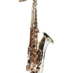 Sax Dakota SDA-XL-230 SP Professional Tenor Saxophone Gold Plated Keys and Trim Silver Plate