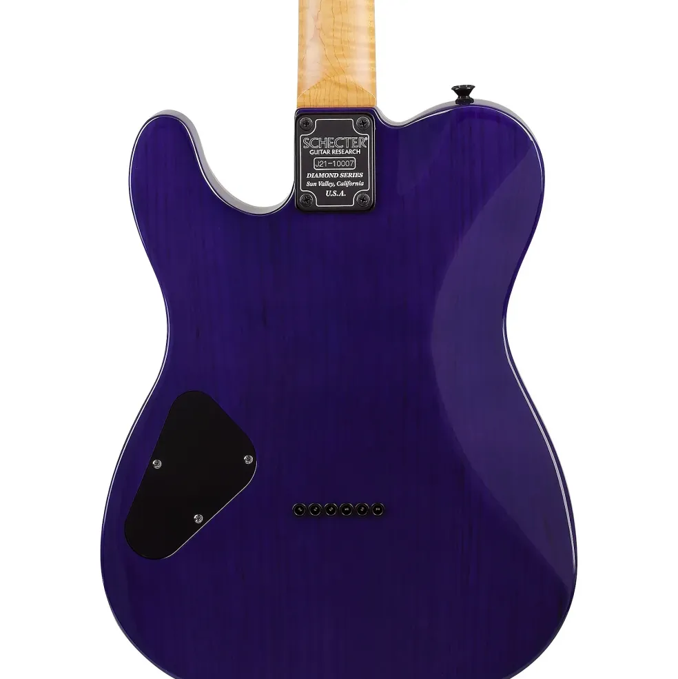 Schecter Guitar Research PT Classic Electric Guitar Purple Burst