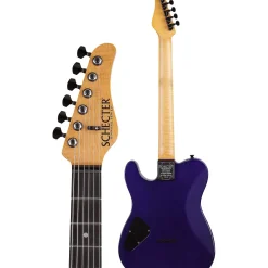 Schecter Guitar Research PT Classic Electric Guitar Purple Burst