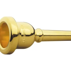 Schilke Gold-Plated Trombone Mouthpieces Small Shank 51D Gold