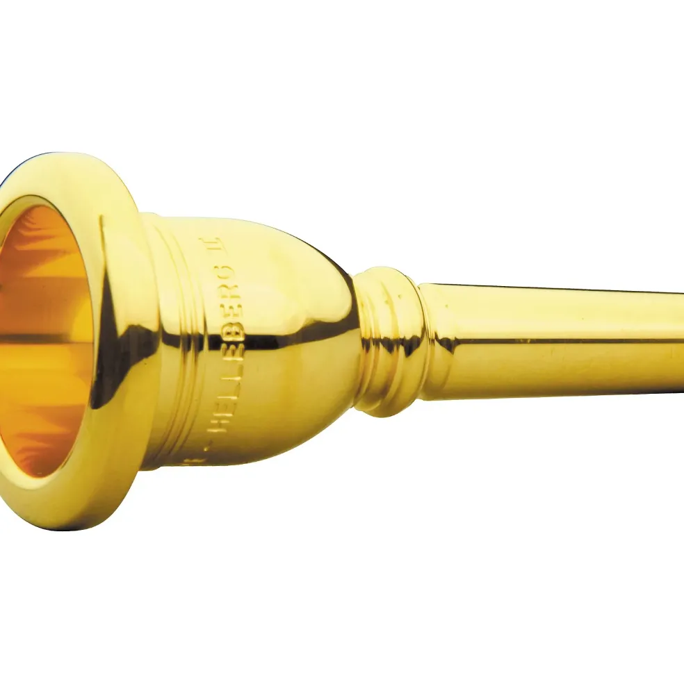 Schilke Standard Series Tuba Mouthpiece in Gold Helleberg Ii Gold