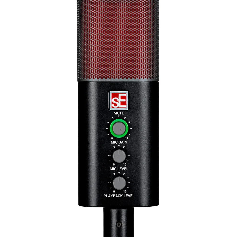 sE Electronics NEOM USB Cardioid Condenser Microphone Black