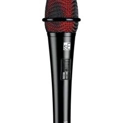 sE Electronics V2-SW-QTR Supercardioid Dynamic Handheld Microphone with On/Off Switch (Includes 15' Cable)
