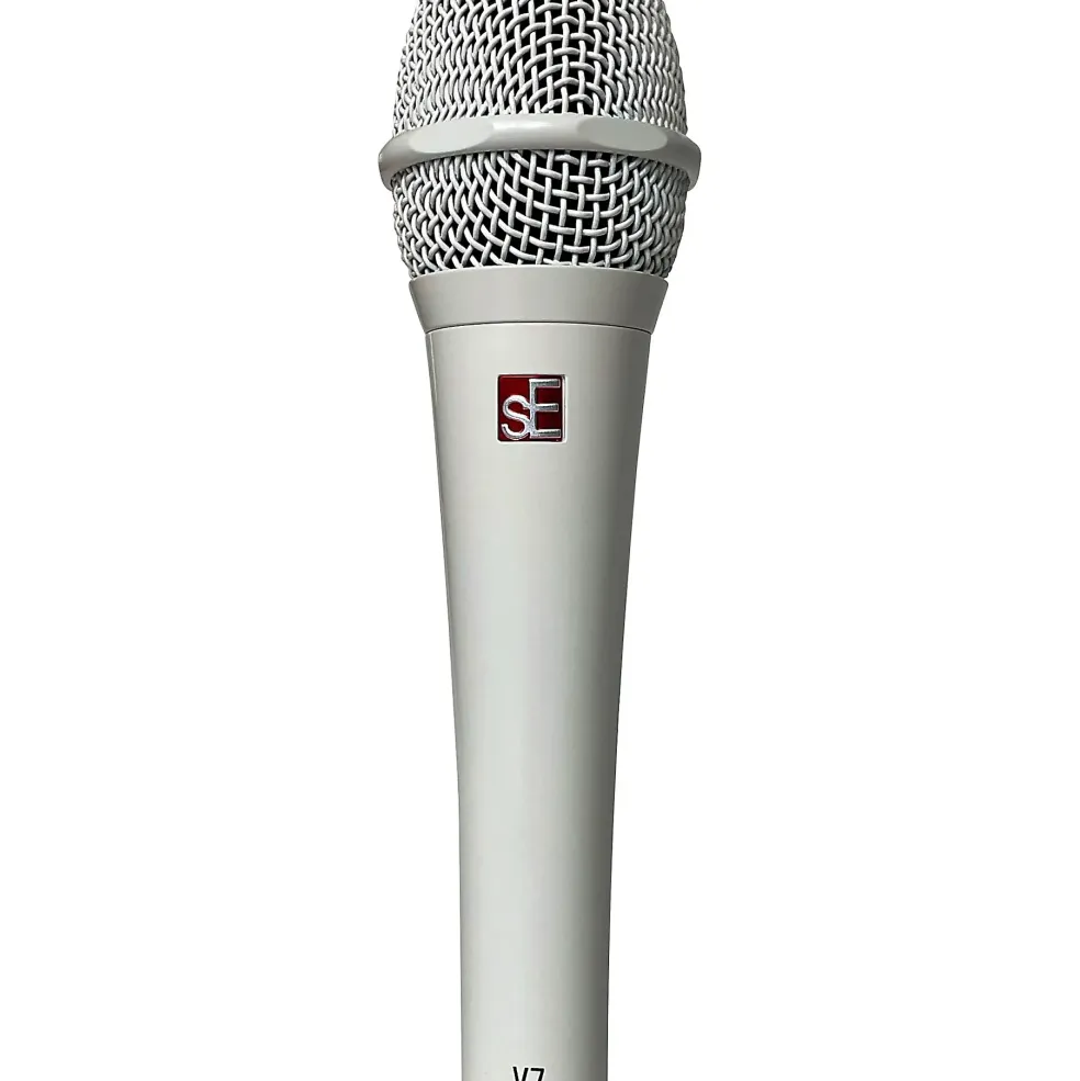 sE Electronics V7-WHT Studio-grade Handheld Microphone Supercardioid White