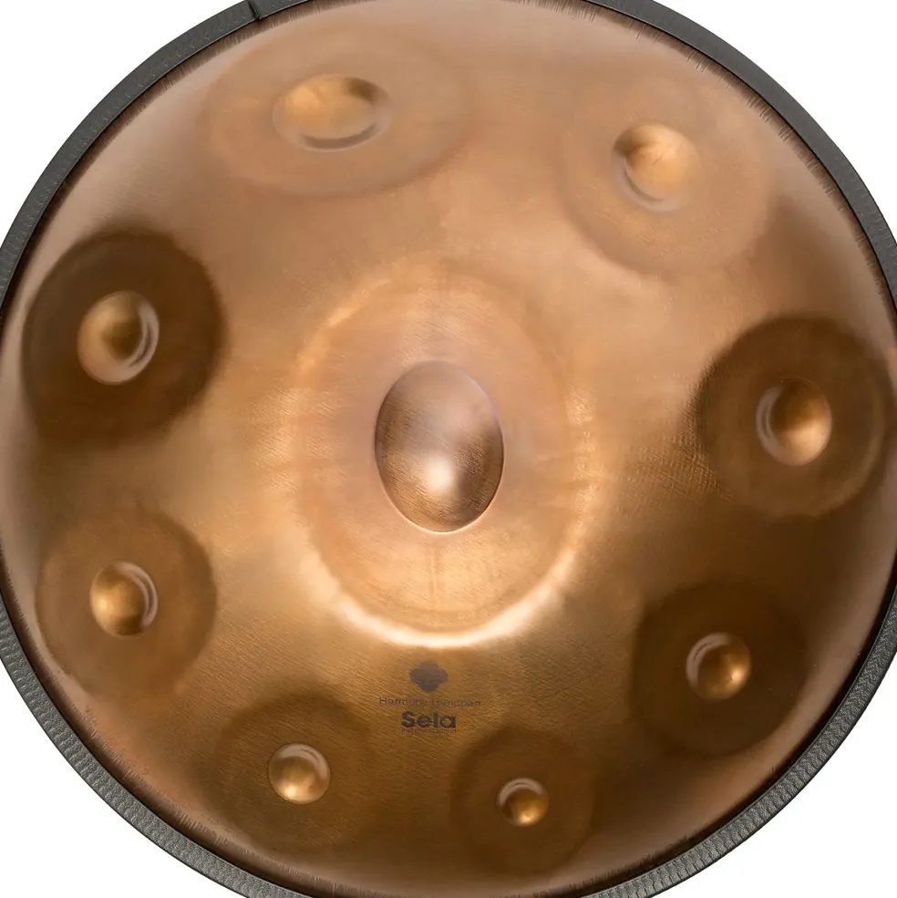 Sela Harmony Handpan Stainless Steel D Kurd SE201 With Backpack Bag