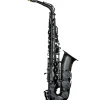 Selmer Paris Supreme Limited Edition Eb Alto Saxophone Matte Black Black Matte Keys