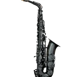 Selmer Paris Supreme Limited Edition Eb Alto Saxophone Matte Black Black Matte Keys