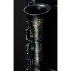 Selmer Paris Supreme Limited Edition Eb Alto Saxophone Matte Black Black Matte Keys