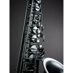 Selmer Paris Supreme Limited Edition Eb Alto Saxophone Matte Black Black Matte Keys