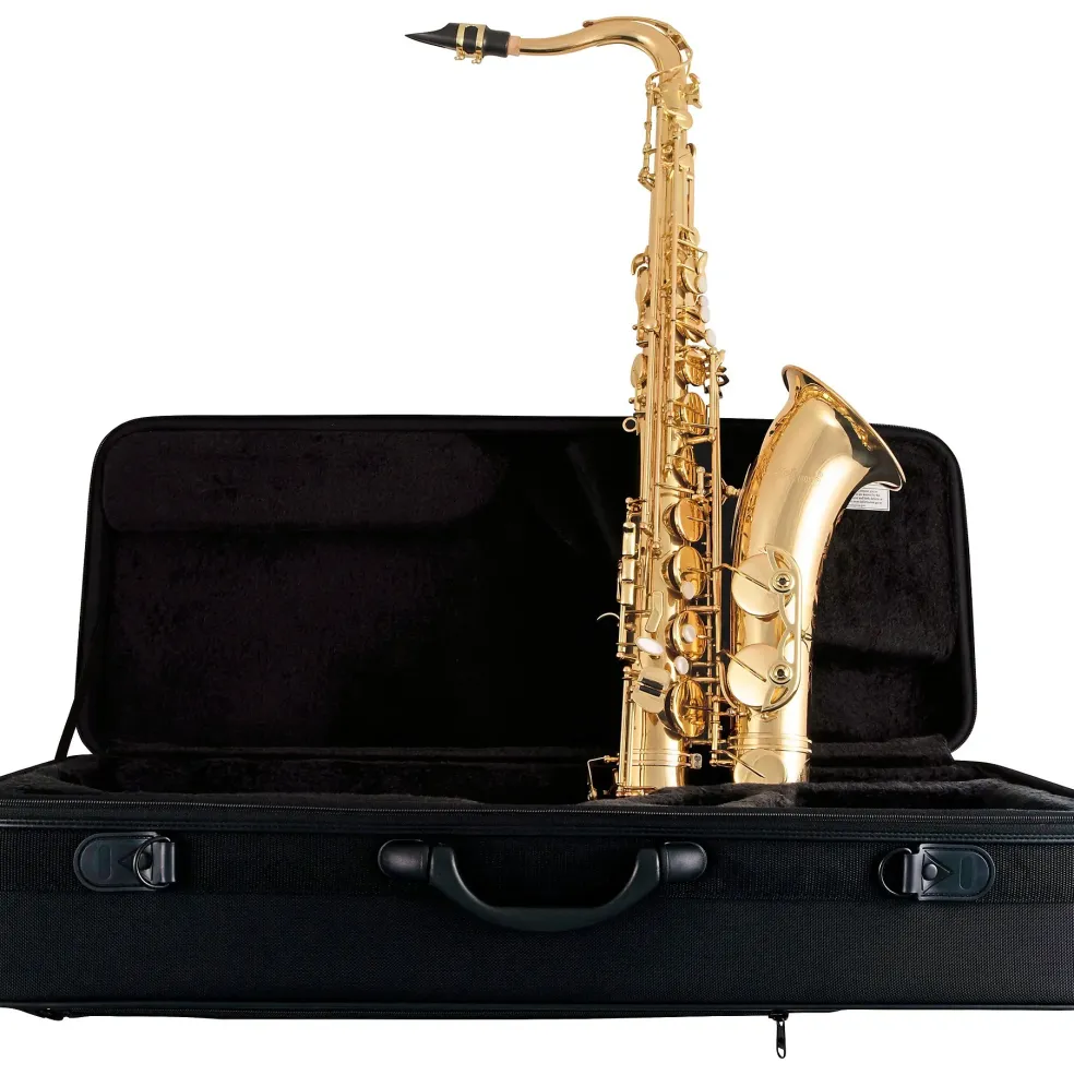 Selmer Selmer Tenor Saxophone, Lacquer Finish, Lightweight Case, Selmer R404 Mouthpiece Lacquer Gold Lacquer Keys