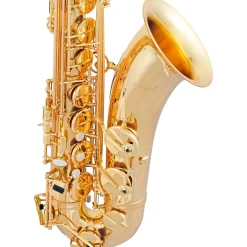 Selmer Selmer Tenor Saxophone, Lacquer Finish, Lightweight Case, Selmer R404 Mouthpiece Lacquer Gold Lacquer Keys