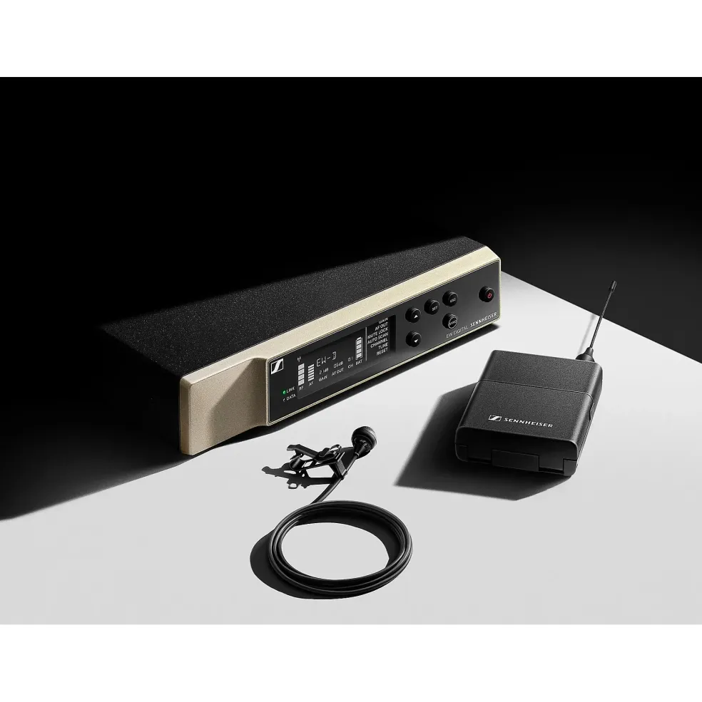 Sennheiser EW-D Evolution Wireless Digital System With ME 4 Cardioid Lavalier Microphone R4-9