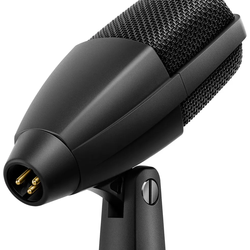 Sennheiser MD 421 KOMPAKT + DRUM CLAMP Multipurpose Dynamic Cardioid Microphone with Drum Clamp