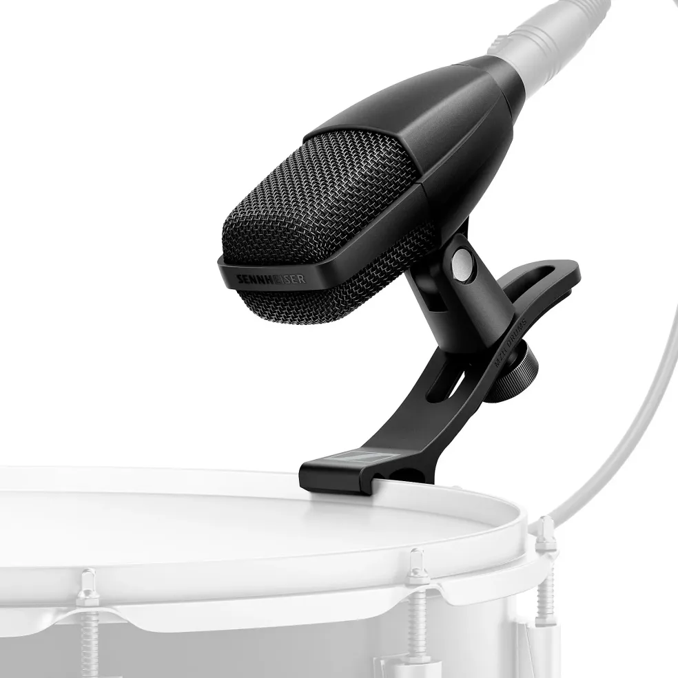 Sennheiser MD 421 KOMPAKT + DRUM CLAMP Multipurpose Dynamic Cardioid Microphone with Drum Clamp