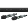 Sennheiser XSW 1-825 DUAL-A 2-Channel Handheld Wireless System With e 825 Capsules A Black