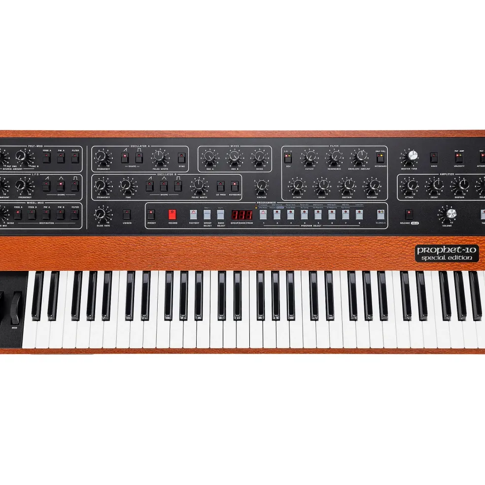 Sequential Prophet-10 Special Edition Lacewood Synthesizer