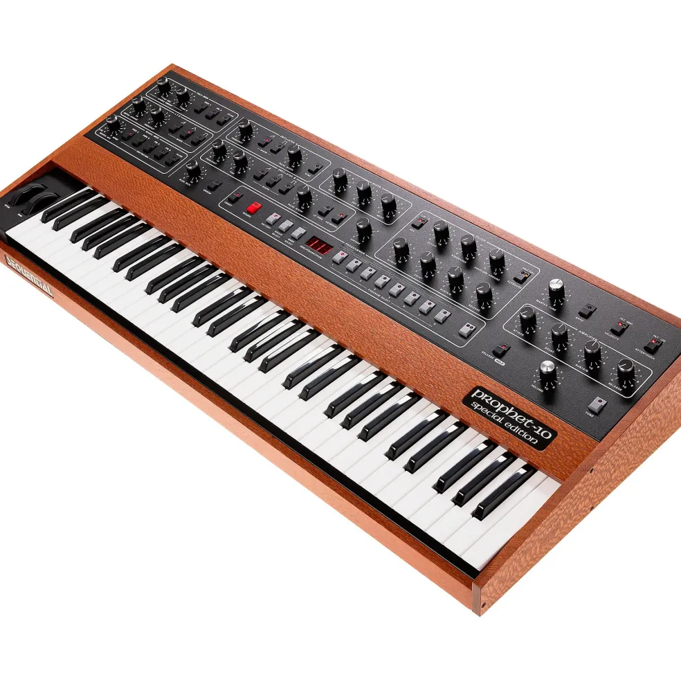 Sequential Prophet-10 Special Edition Lacewood Synthesizer
