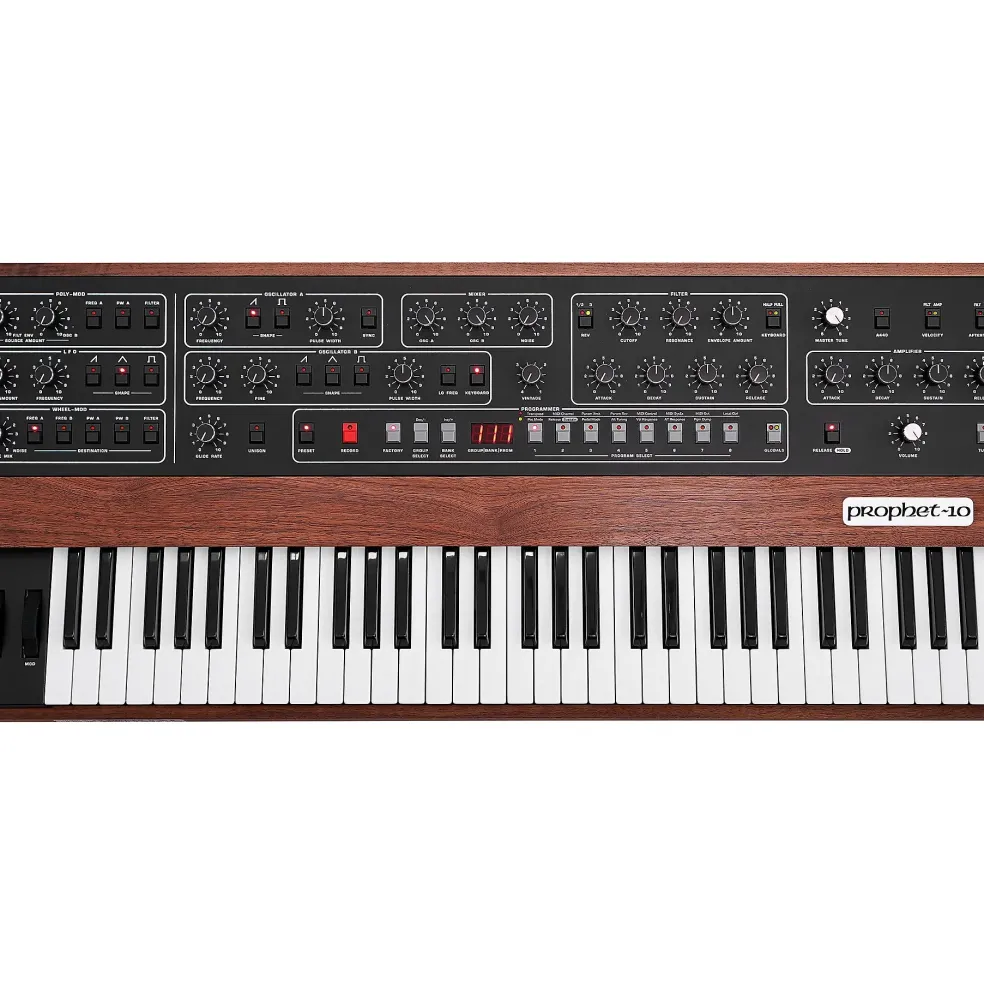 Sequential Prophet-10 10-Voice Polyphonic Analog Synthesizer Stage Bundle