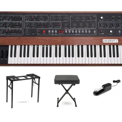 Sequential Prophet-5 5-Voice Polyphonic Analog Synthesizer Essentials Bundle