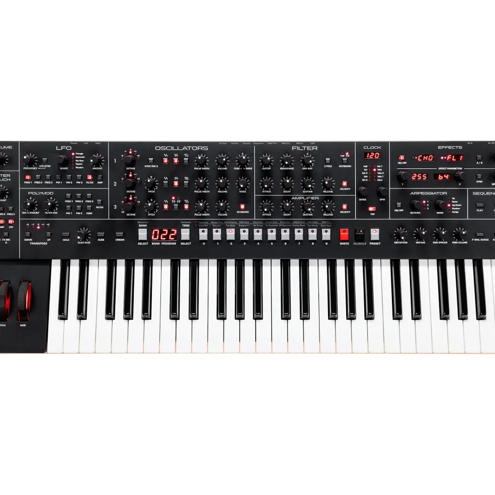 Sequential Trigon-6 6-Voice Polyphonic Analog Synthesizer