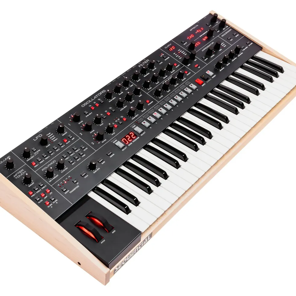 Sequential Trigon-6 6-Voice Polyphonic Analog Synthesizer