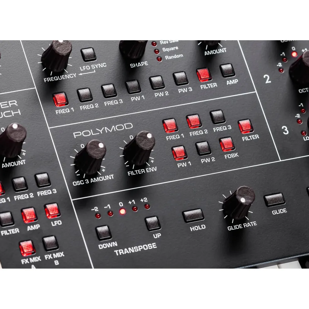 Sequential Trigon-6 6-Voice Polyphonic Analog Synthesizer