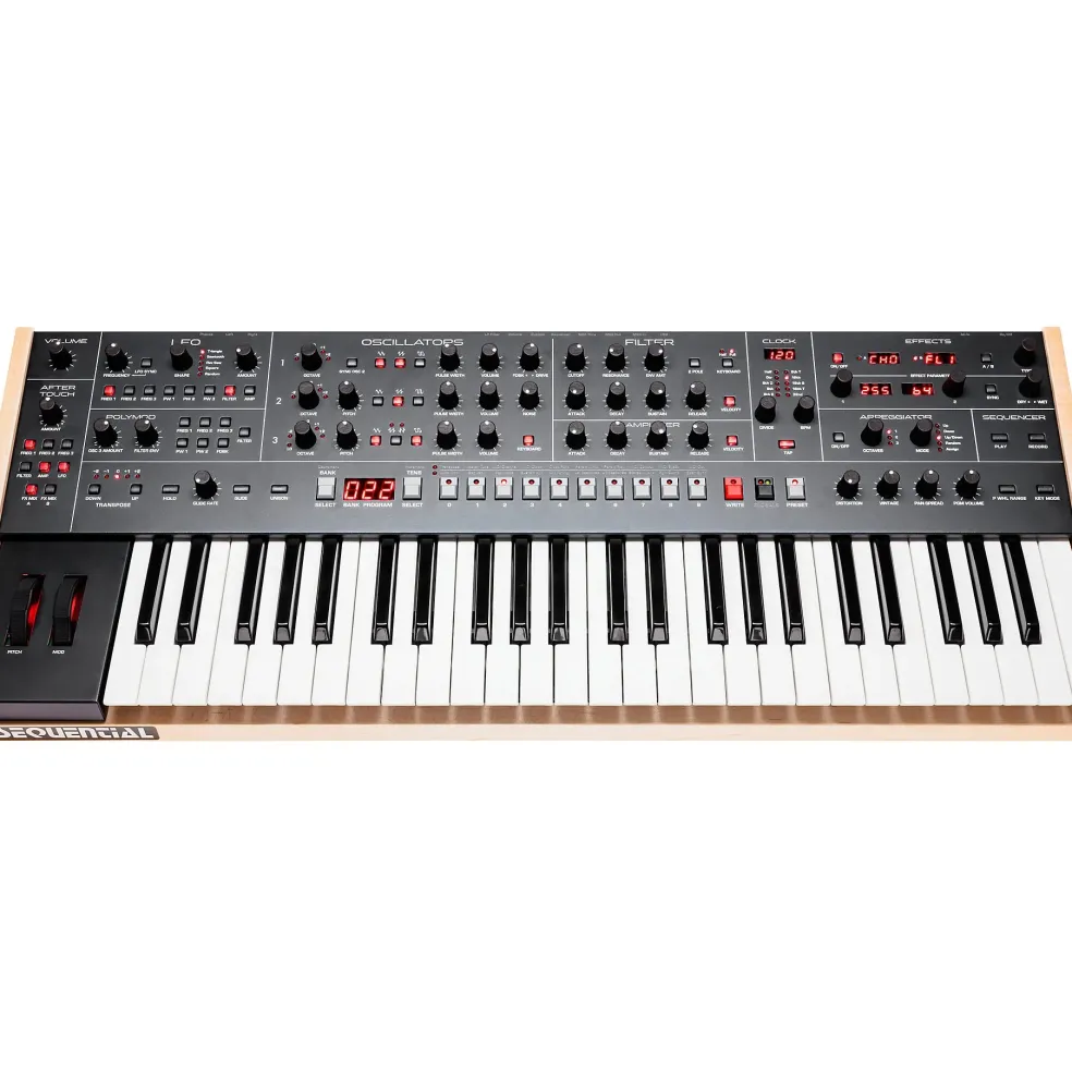 Sequential Trigon-6 6-Voice Polyphonic Analog Synthesizer Essentials Bundle