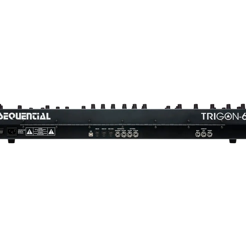 Sequential Trigon-6 6-Voice Polyphonic Analog Synthesizer Essentials Bundle