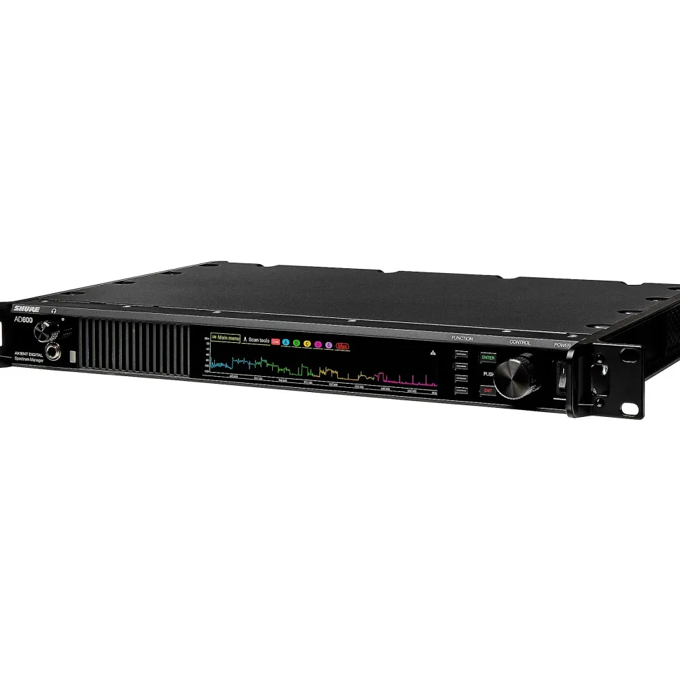 Shure AD600-DC Axient Digital Spectrum Manager With Redundant DC Power Module (174MHz-2GHz)
