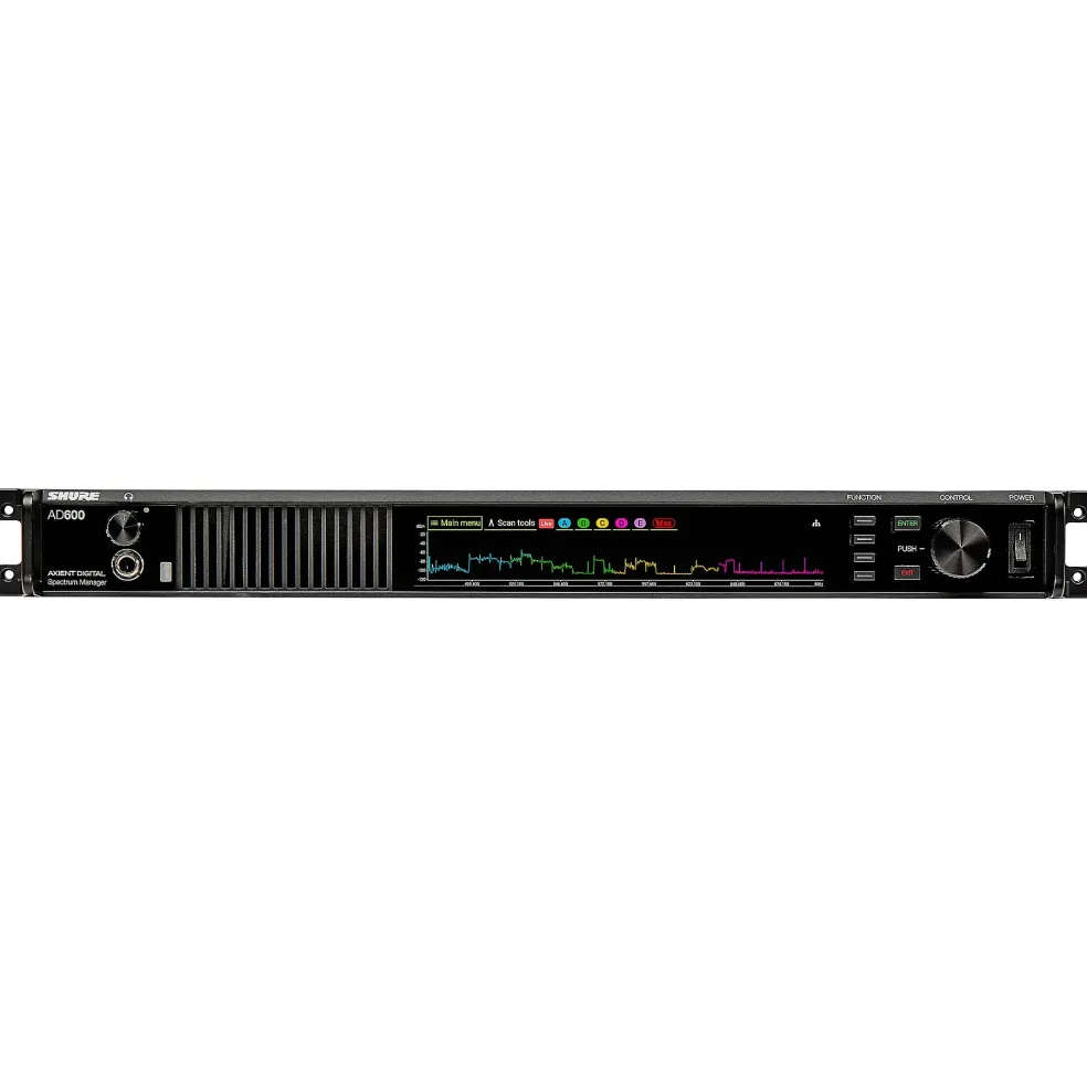 Shure AD600-DC Axient Digital Spectrum Manager With Redundant DC Power Module (174MHz-2GHz)