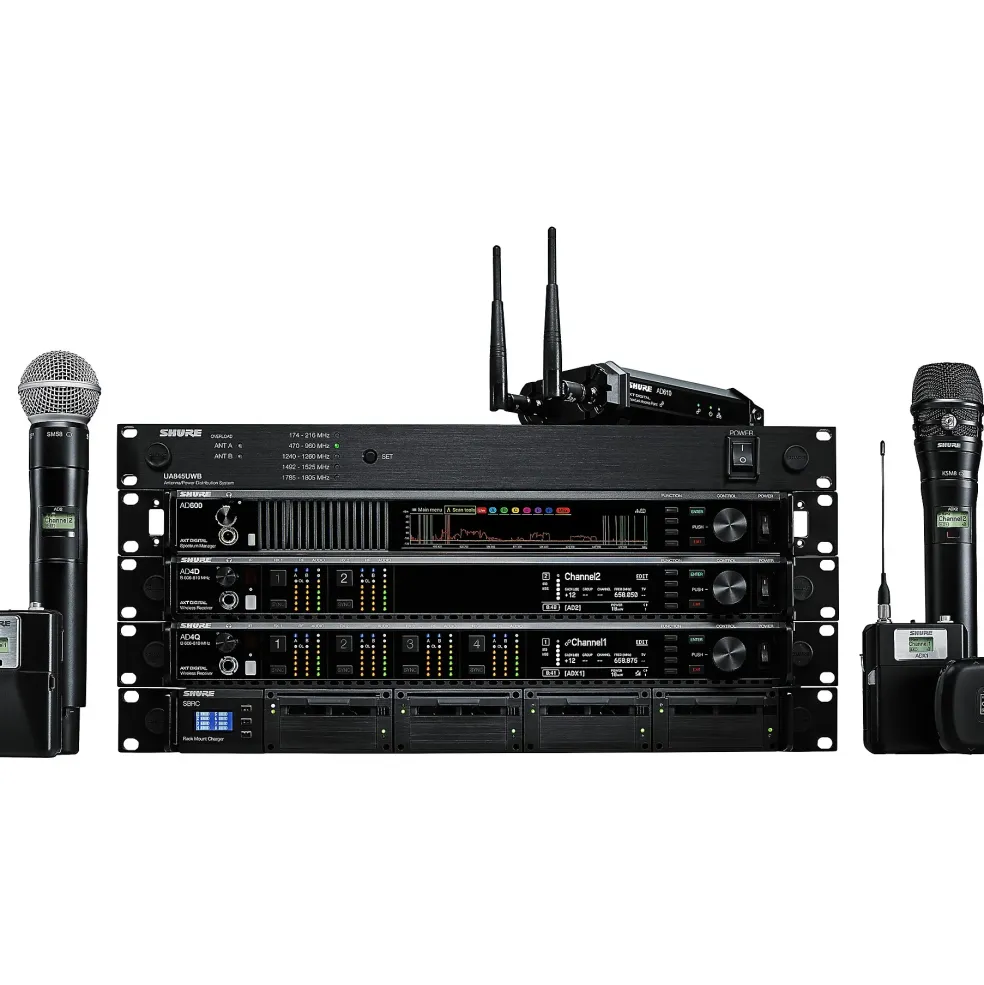 Shure AD600-DC Axient Digital Spectrum Manager With Redundant DC Power Module (174MHz-2GHz)