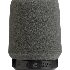 Shure A2WS Locking Foam Windscreen for 545 Series and SM57 Grey