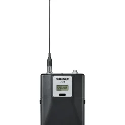 Shure Axient Digital AD1LEMO3 Wireless BodypackTransmitter, LEMO3 Connector Band 1 Black