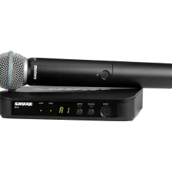 Shure BLX24/B58 Handheld Wireless System With BETA 58A Capsule Band H10