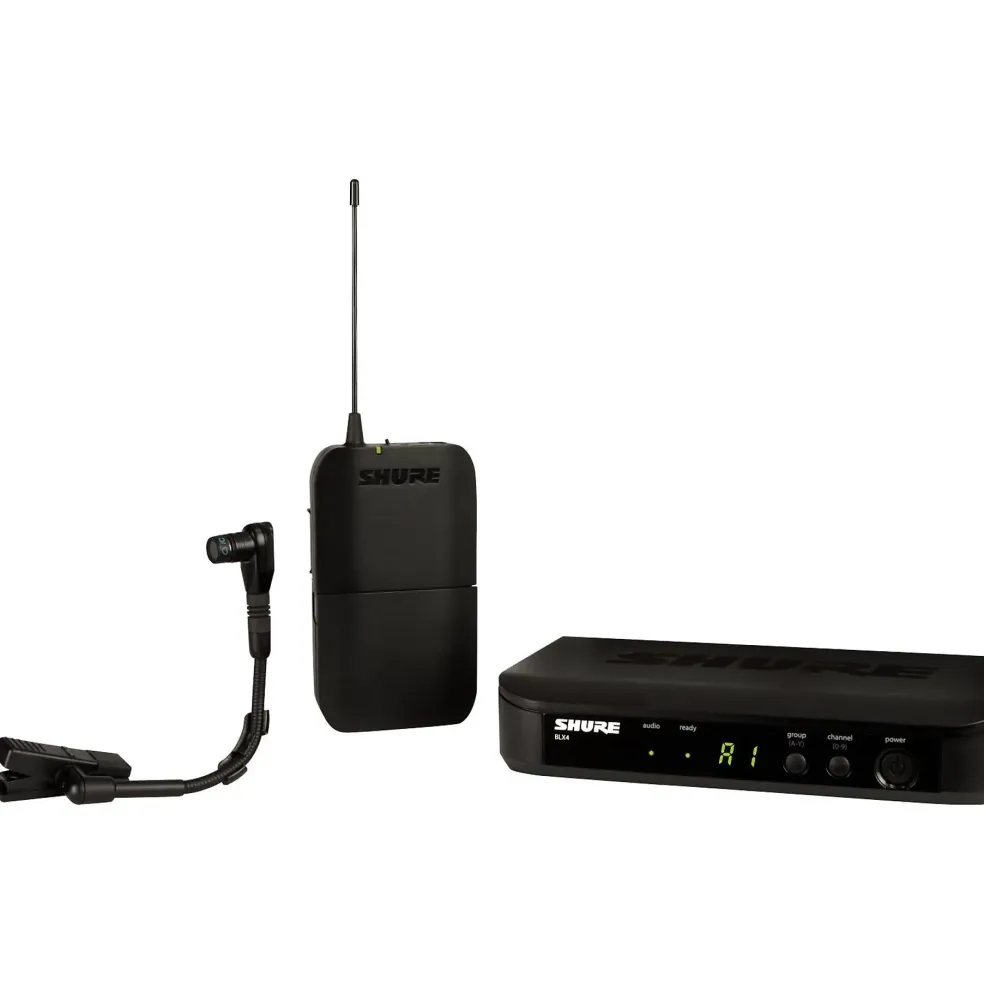Shure BLX14/B98 Wireless Horn System With WB98H/C Cardioid Condenser Mic Band H9