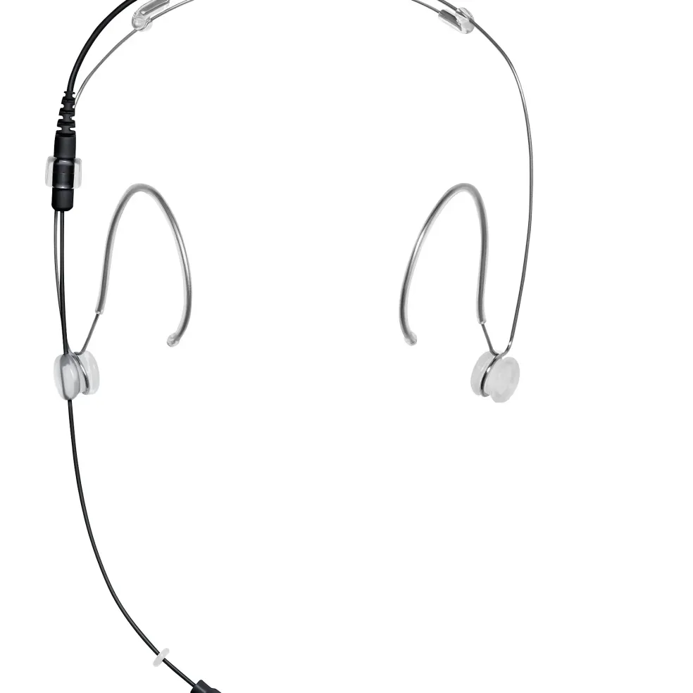 Shure DH5 DuraPlex Omnidirectional Headset Microphone LEMO Black