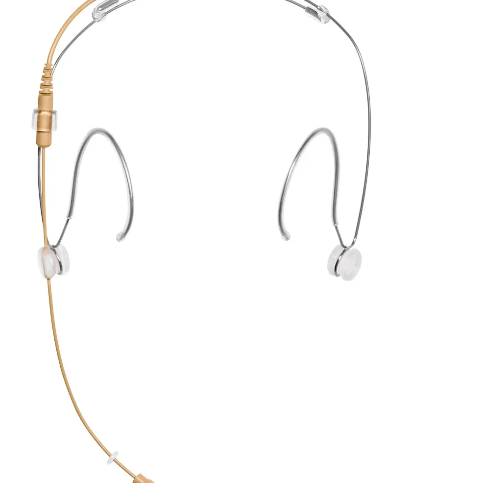 Shure DH5 DuraPlex Omnidirectional Headset Microphone (MTQG Connector) MTQG Tan