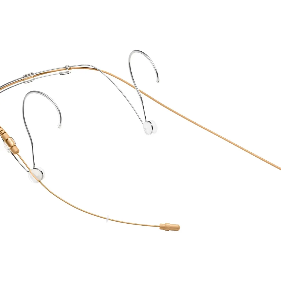 Shure DH5 DuraPlex Omnidirectional Headset Microphone (MTQG Connector) MTQG Tan