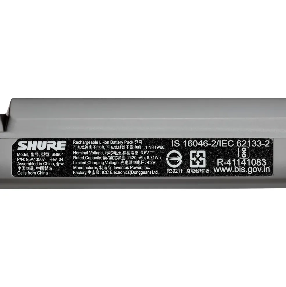 Shure GLX-D14+ Headset System With SM31