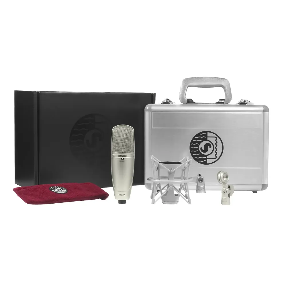 Shure KSM44A Multi-Pattern Condenser Mic Crystal
