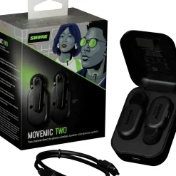 Shure MoveMic Two 2-Channel Wireless Lavalier Microphones