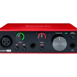 Shure Musician's Up To Eleven Bundle With Focusrite Scarlett Solo, Shure SM58 & Shure SRH240