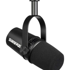 Shure MV7 USB and XLR Dynamic Microphone Black