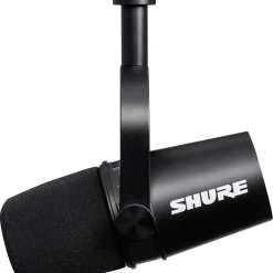 Shure MV7 USB and XLR Dynamic Microphone Black