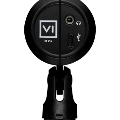 Shure MV6 USB Speech Microphone, Black