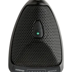 Shure MX392BE Condenser Boundary Microphone, Built-in Preamp, Attached 12' Unterminated Bottom-exit Cable (Cardioid)
