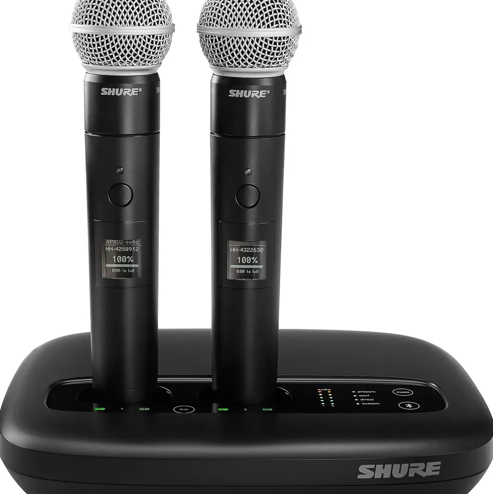 Shure MXW2X/SM58 Wireless Handheld Transmitter with SM58 Microphone Band Z10