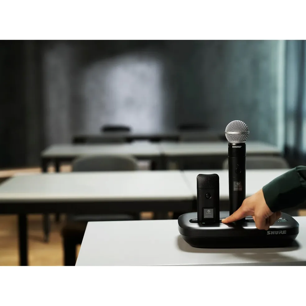 Shure MXW2X/SM58 Wireless Handheld Transmitter with SM58 Microphone Band Z10